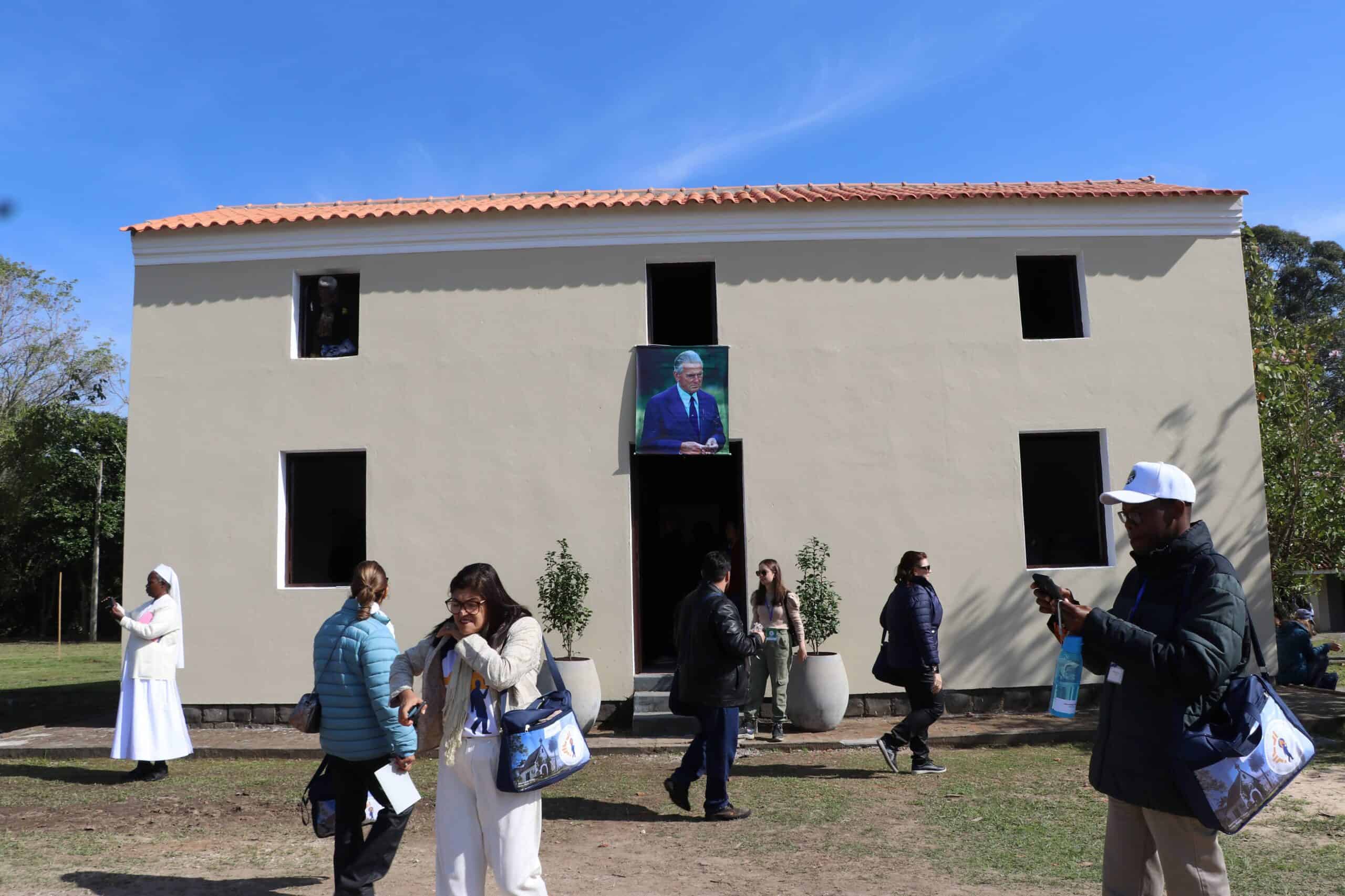 Das Geburtshaus von Diakon João Luiz Pozzobon.