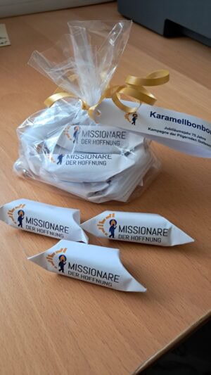Bonbons "Missionare der Hoffnung"