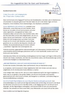 Rundbrief Herbst 2026